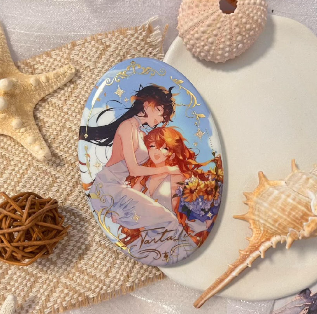 Holographic Foil-Stamped Film Badge B