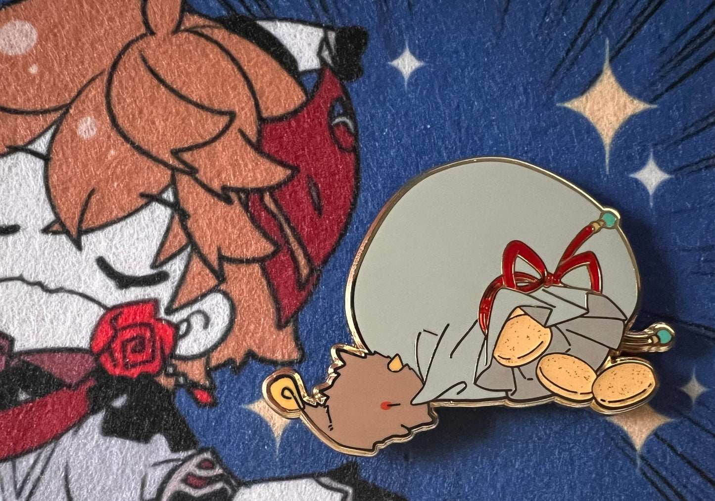 [ReadyStock]Maneki-Dragon Enamel Pin