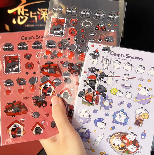 [ReadyStock] Love and Deepspace Sticker Sheets