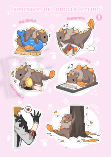 [ReadyStock] Tartali PVC Clear Sticker Set