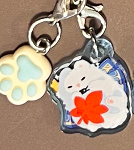 [ReadyStock] HSR and Genshin fluffballs mini-keychains