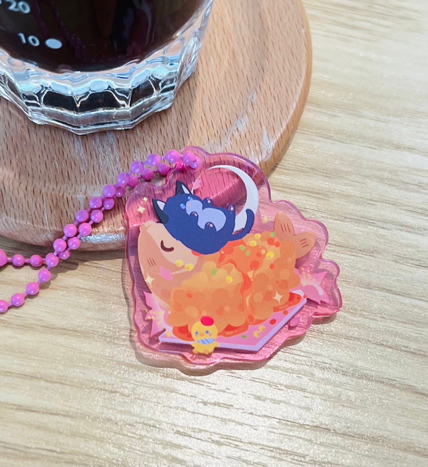 [ReadyStock] Love and DeepSpace Kitten ver. Tea Time Charm