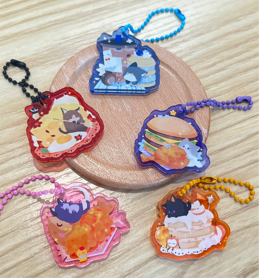 [ReadyStock] Love and DeepSpace Kitten ver. Tea Time Charm