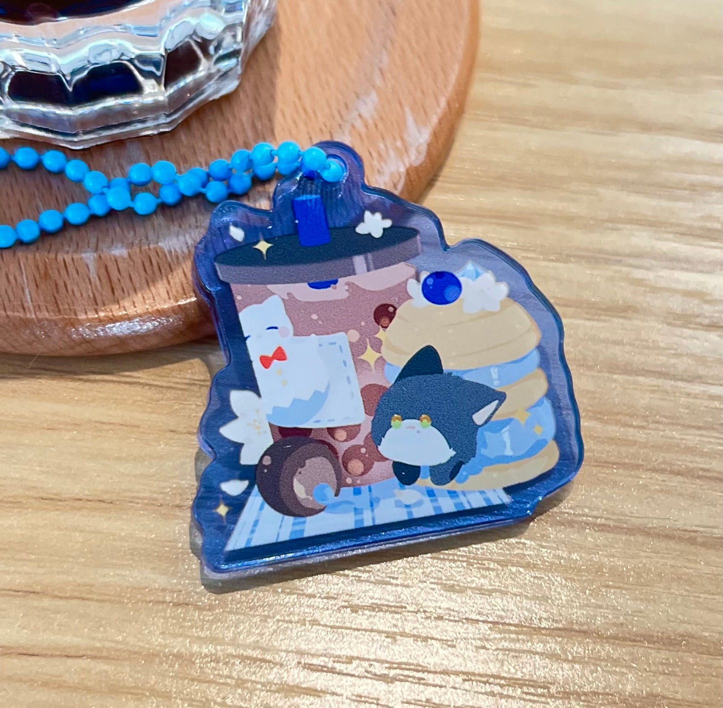 [ReadyStock] Love and DeepSpace Kitten ver. Tea Time Charm