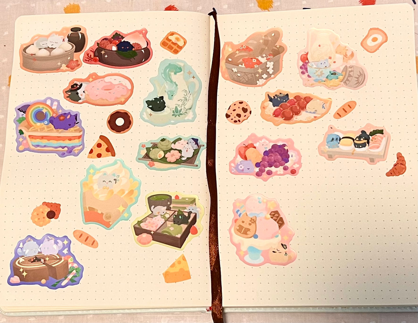 [ReadyStock]Kitten&Dessert Themed Stickers