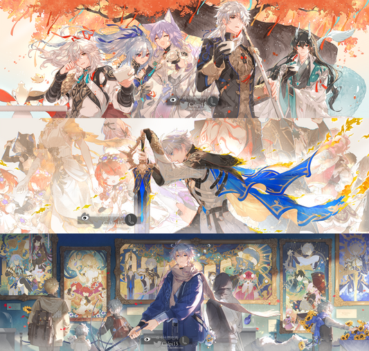 [Pre-order] HSR PET/PVC Clear Prints with Pearly Foil