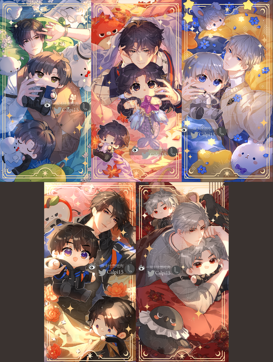 [Pre-order]LADS By Your Side Series Tarot-Shape Prints