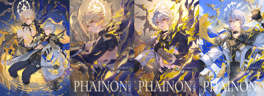 [ReadyStock] Phainon Pearly Foil Clear Prints